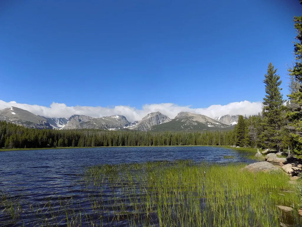 RMNP Shuttle Stop - Bierstadt Trailhead & Parking